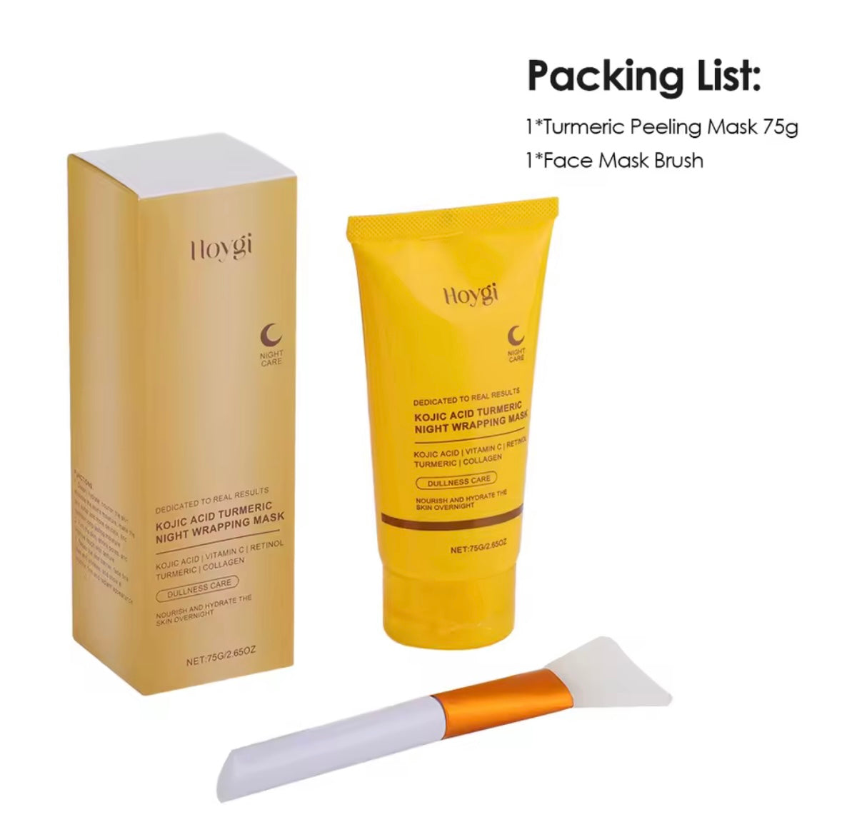 Turmeric Collagen Peel Off Mask