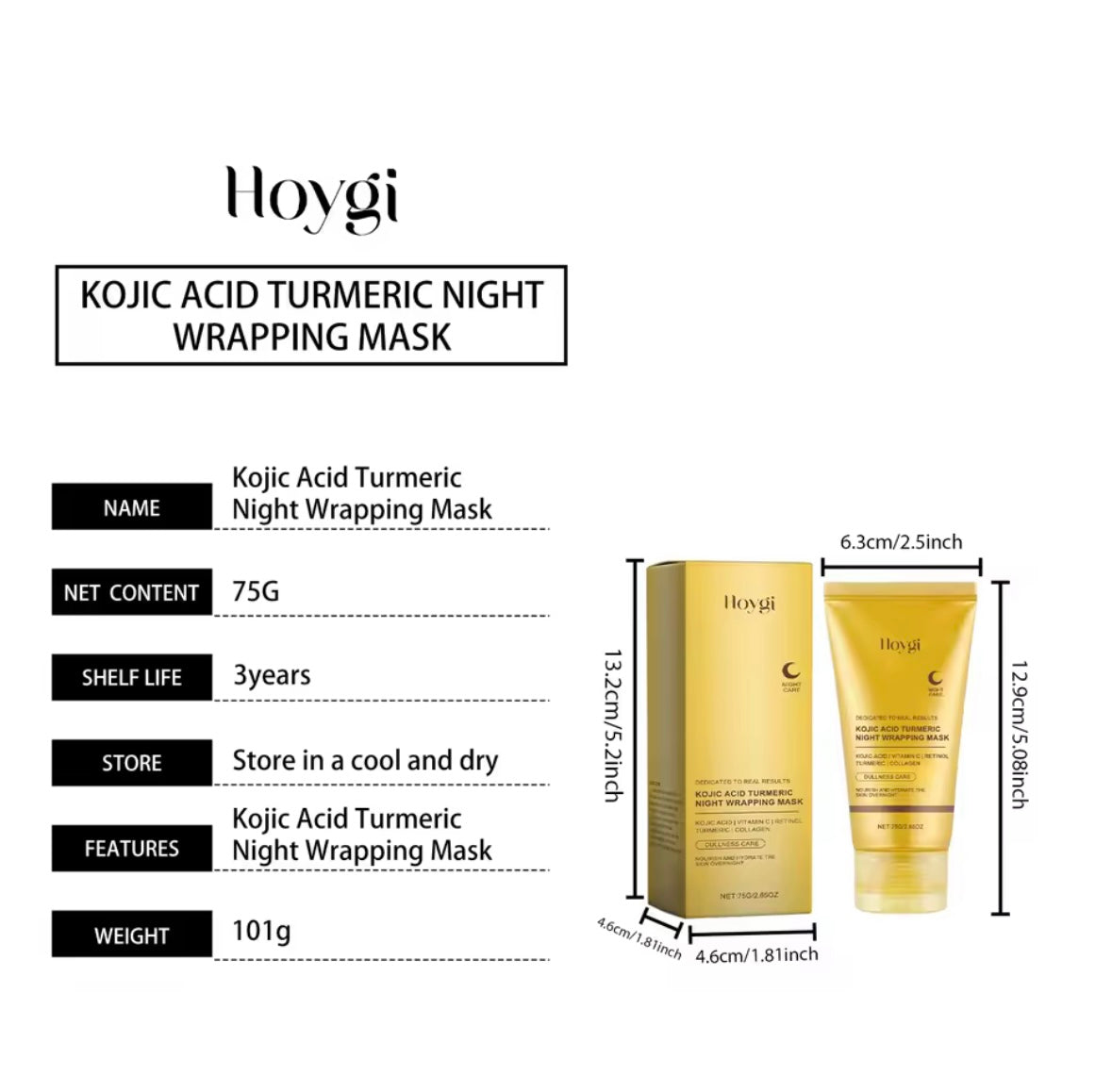 Turmeric Collagen Peel Off Mask