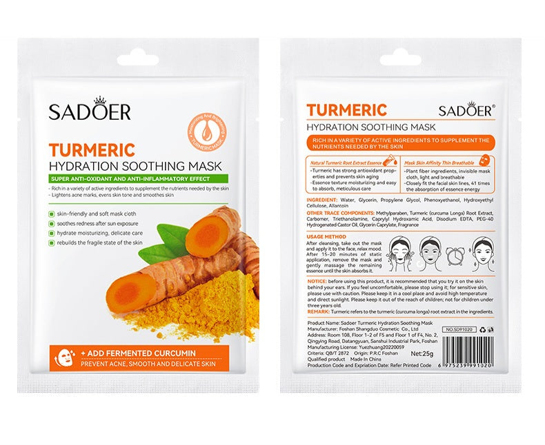 Turmeric Facial Sheet Mask