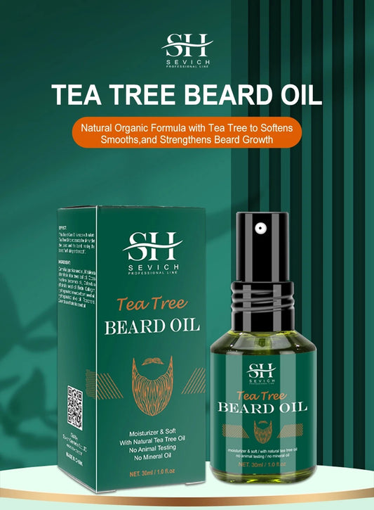 Men’s Tea Tree Beard Growth Oil