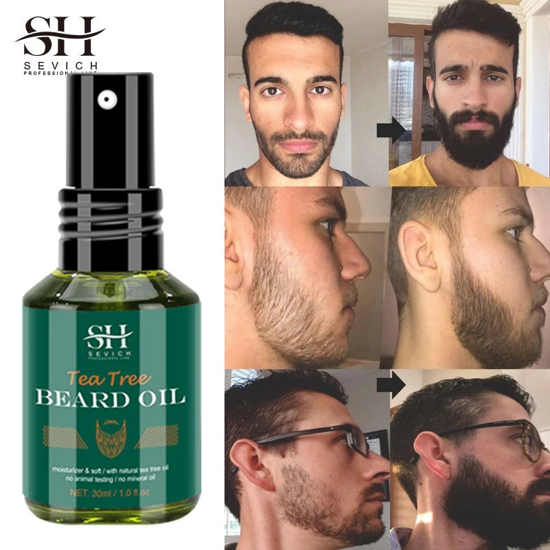 Men’s Tea Tree Beard Growth Oil