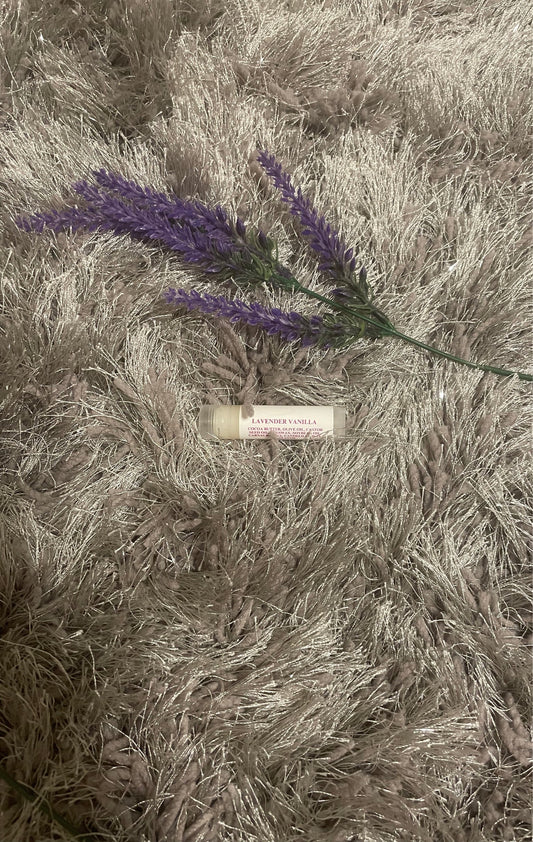 Lavender Vanilla Flavored Lip Balm