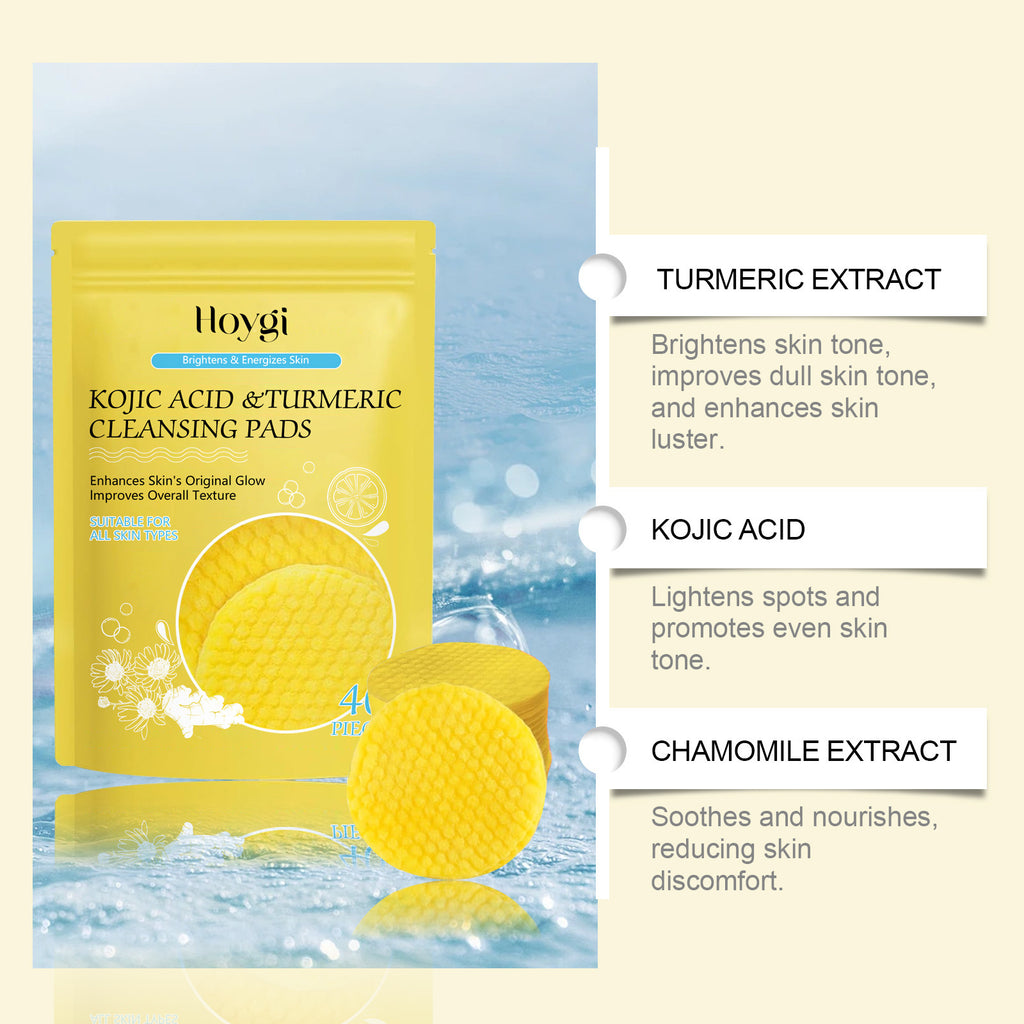 Kojic Acid and Turmeric Cleansing Pads