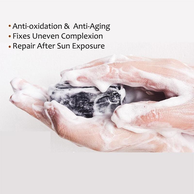 Organic African Black Soap with Avocado and Argan Oil