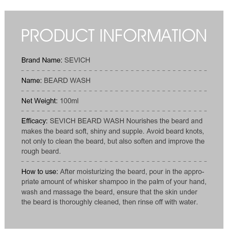 Men's Beard Wash and Conditioner Set