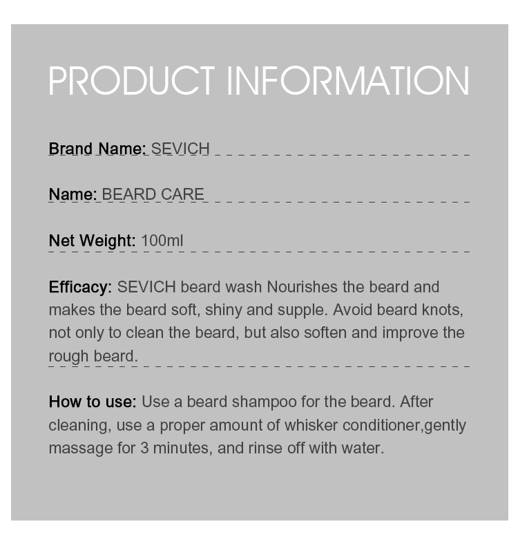 Men's Beard Wash and Conditioner Set