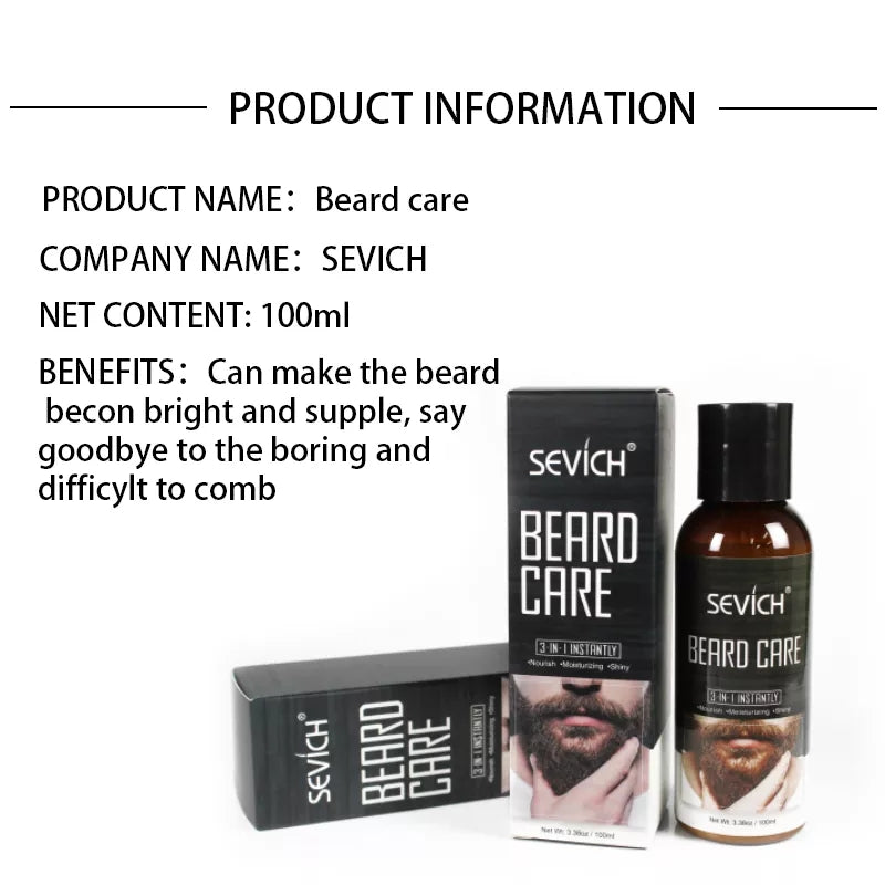 Men's Beard Wash and Conditioner Set