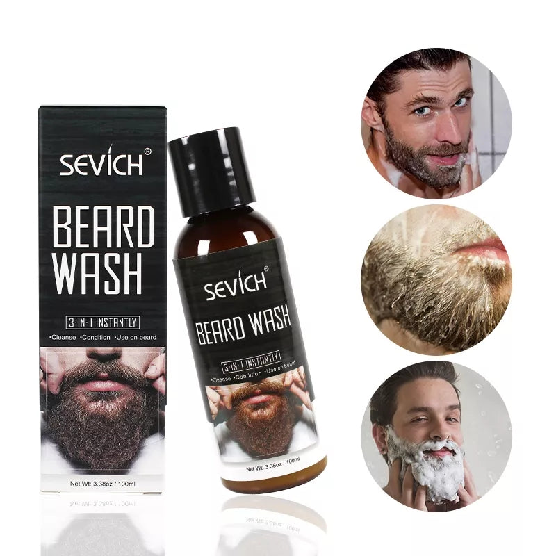 Men's Beard Wash and Conditioner Set