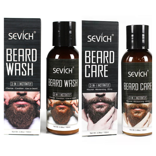 Men's Beard Wash and Conditioner Set